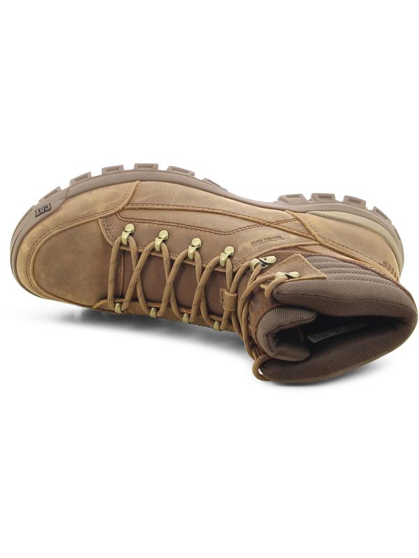 נעלי עבודה גבוהות לגברים CAT עם שרוכים