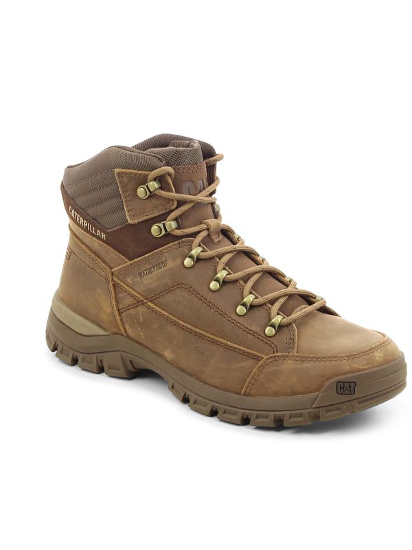 נעלי עבודה גבוהות לגברים CAT עם שרוכים