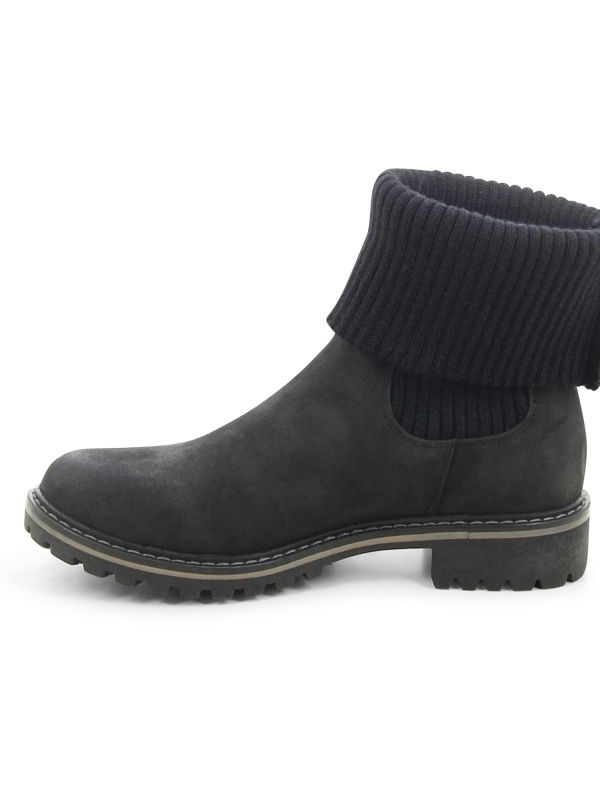 מגפוני צ’לסי לנשים בד ריב