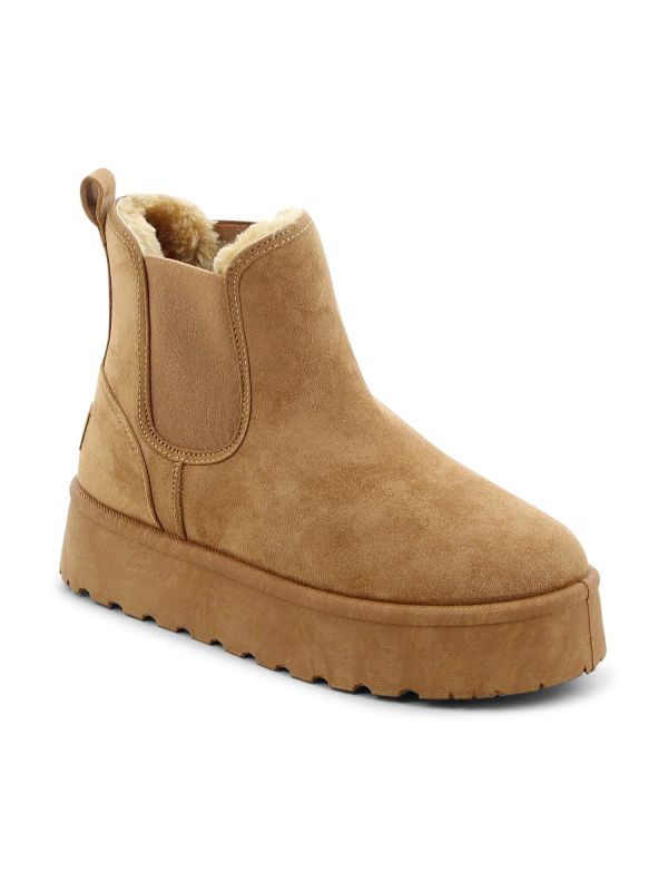 מגפוני צ’לסי לנשים עם פרווה