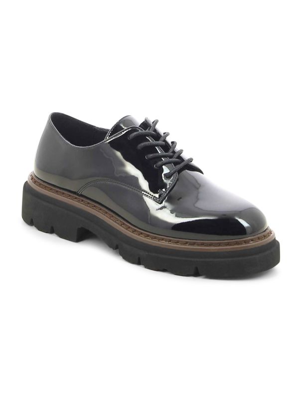 נעלי אוקספורד מבריקות לנשים