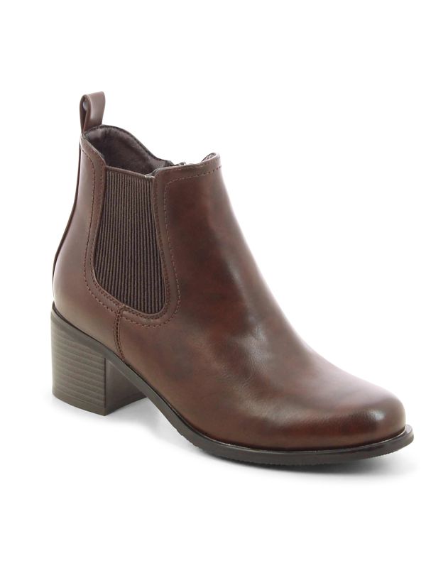 מגפוני צ’לסי עם עקב לנשים