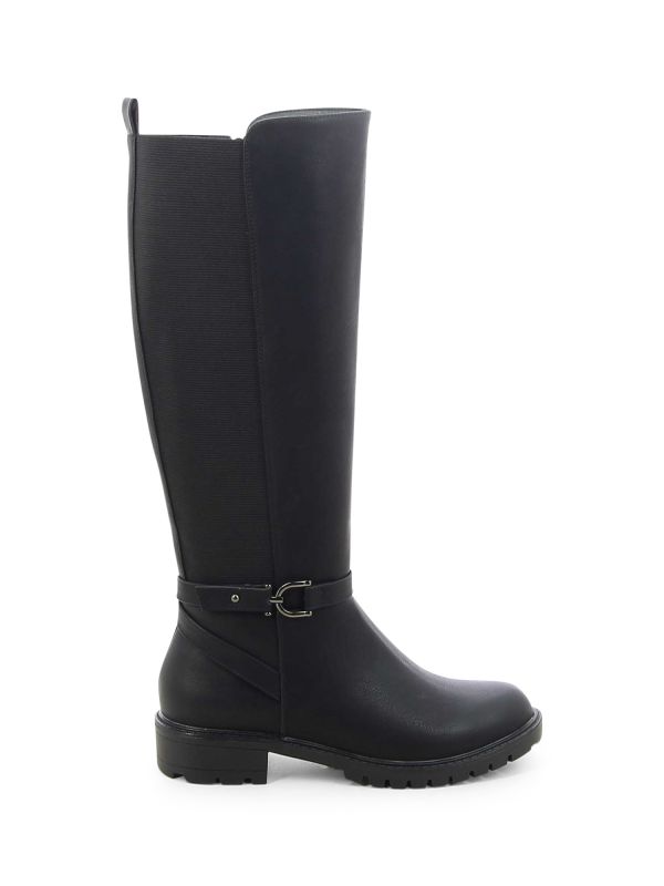 מגפי רכיבה לנשים עם אבזם