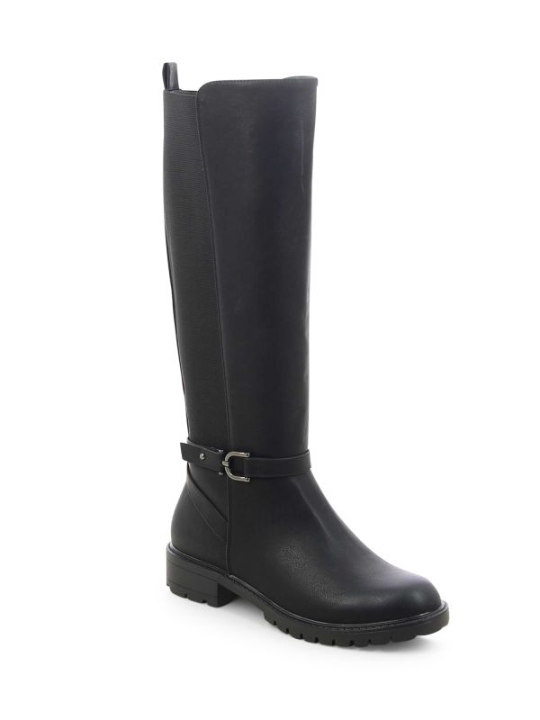 מגפי רכיבה לנשים עם אבזם