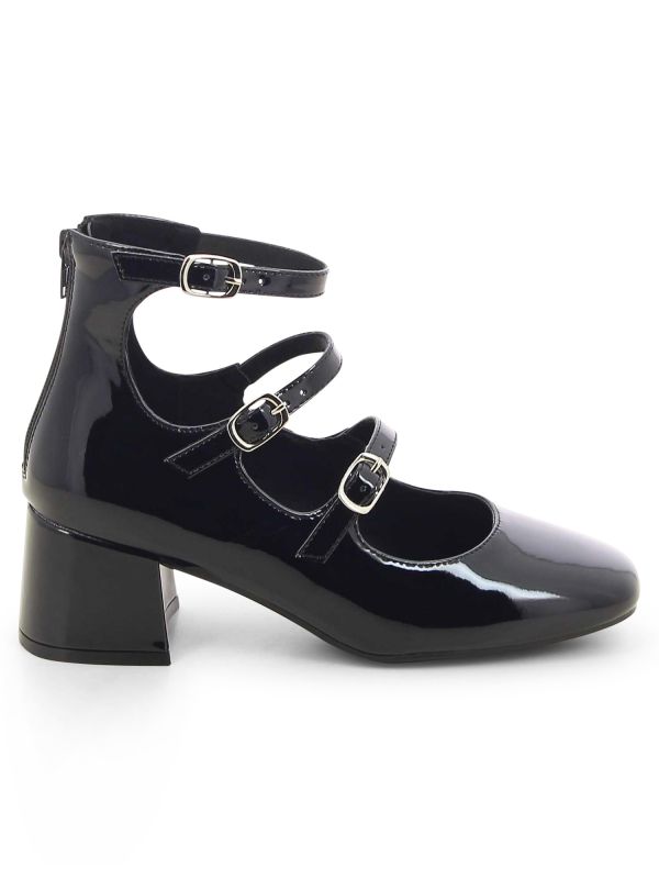 נעלי מרי ג’יין עם אבזמים לנשים