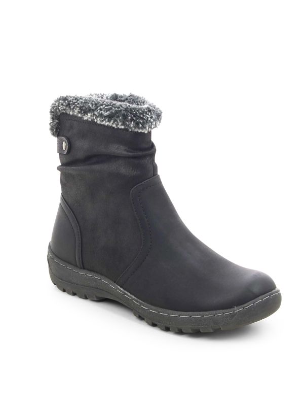 מגפוני נשים עם פרווה