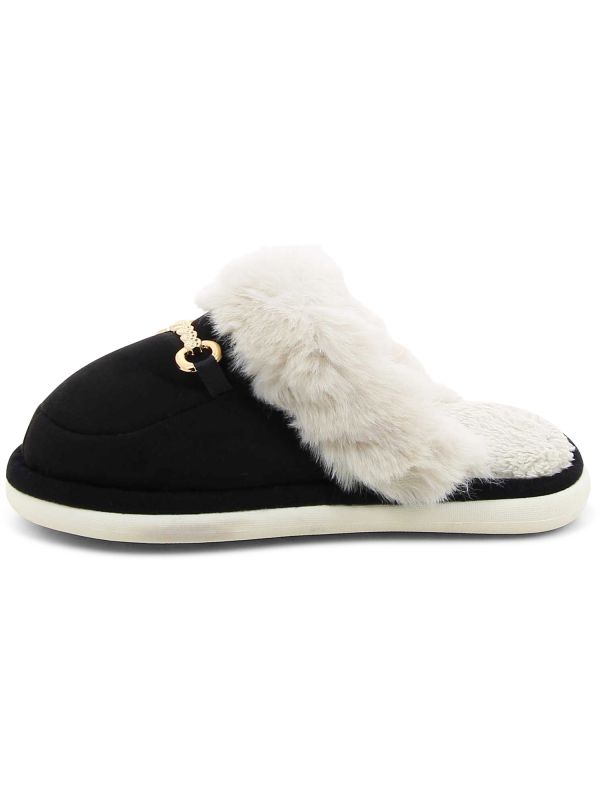 נעלי בית פרוותיות עם שרשרת לנשים