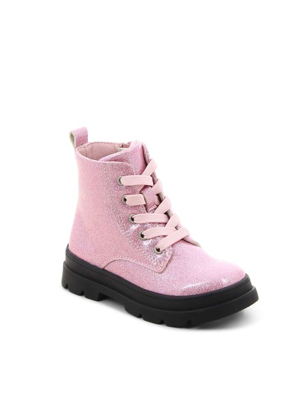 נעליים צבאיות מבריקות לילדות