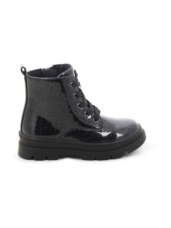 נעליים צבאיות מבריקות לילדות