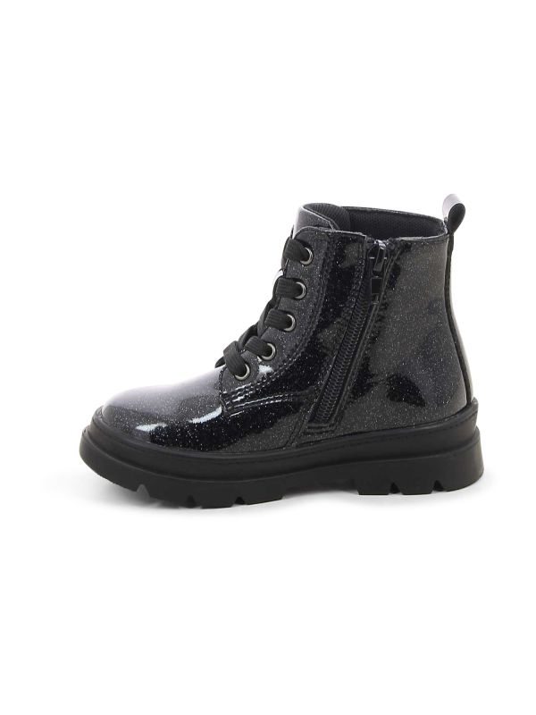 נעליים צבאיות מבריקות לילדות