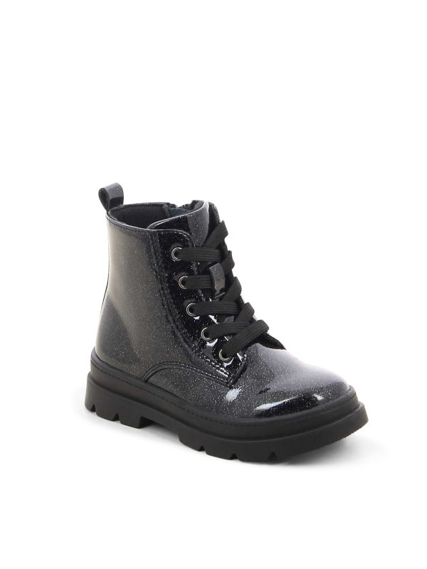 נעליים צבאיות מבריקות לילדות