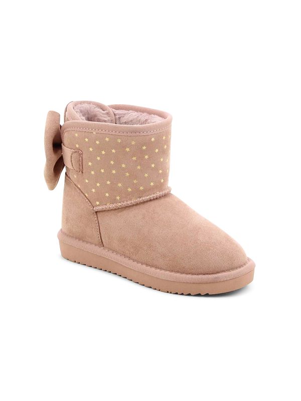 מגפונים לילדות בדוגמת כוכבים עם פפיון