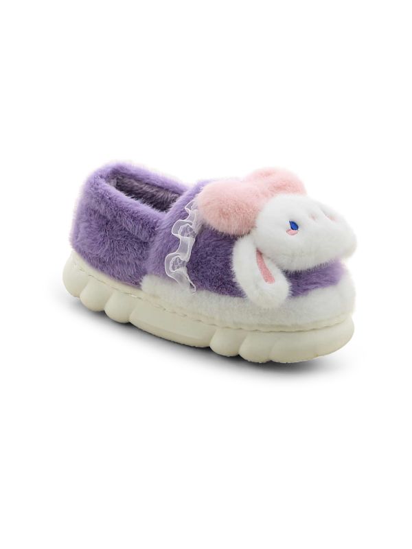נעלי בית סגורות ארנב לילדות
