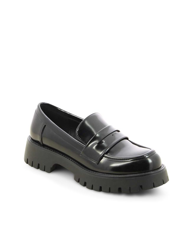 נעלי מוקסין עם סוליית טרקטור לנשים