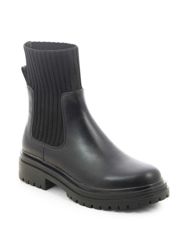 מגפוני צ’לסי לנשים בד ריב