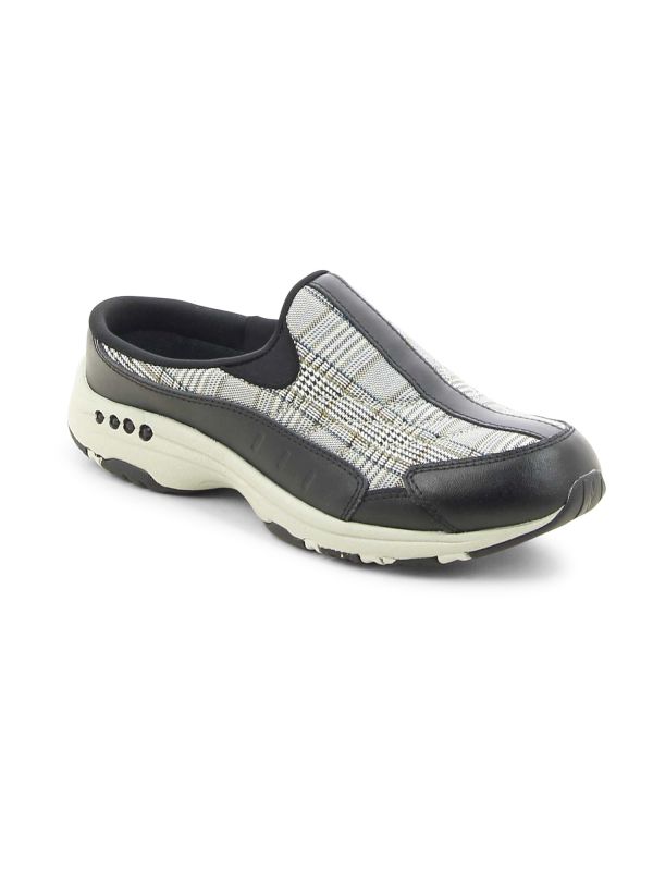 כפכפי נוחות ספורטיביים בדוגמת משבצות לנשים