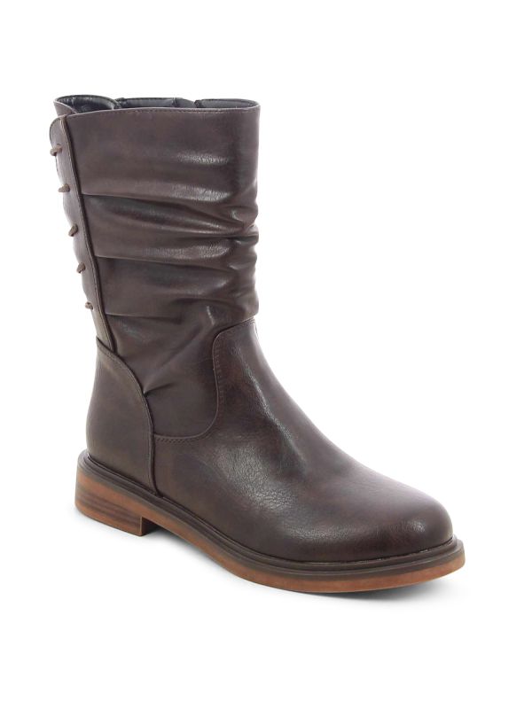 מגפוני נשים עם שרוך אחורי