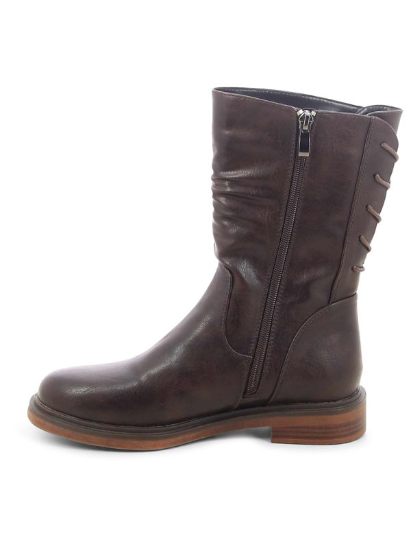 מגפוני נשים עם שרוך אחורי