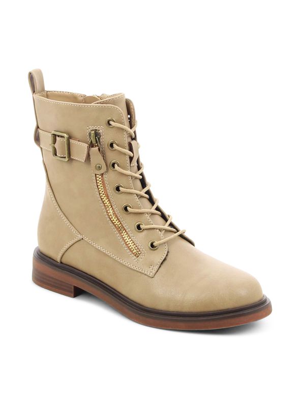 מגפונים צבאיים לנשים עם רוכסן