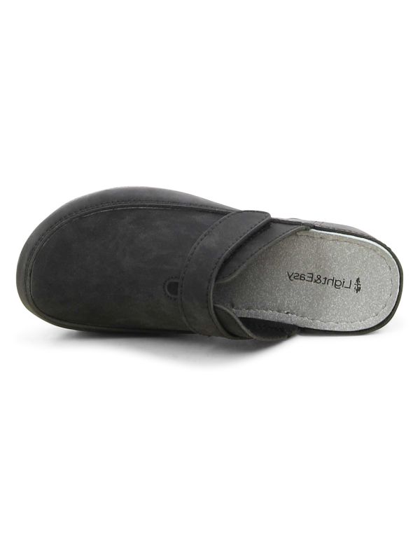 כפכפי נשים עם עקב רוקי גבוה