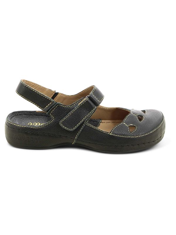 נעלי נוחות עם רצועת קרסול לנשים