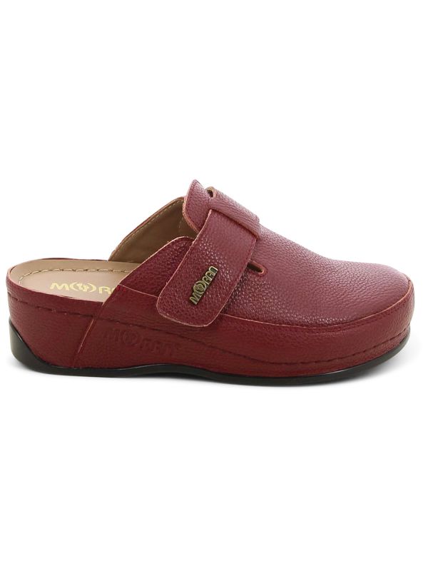 כפכפי נוחות סגורים עם עקב רוקי לנשים