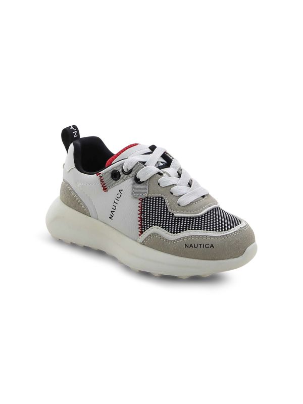 נעלי סניקרס NAUTICA עם תיפורים לילדים