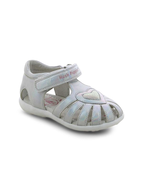 סנדלי לבבות HUSH PUPPIES לפעוטות