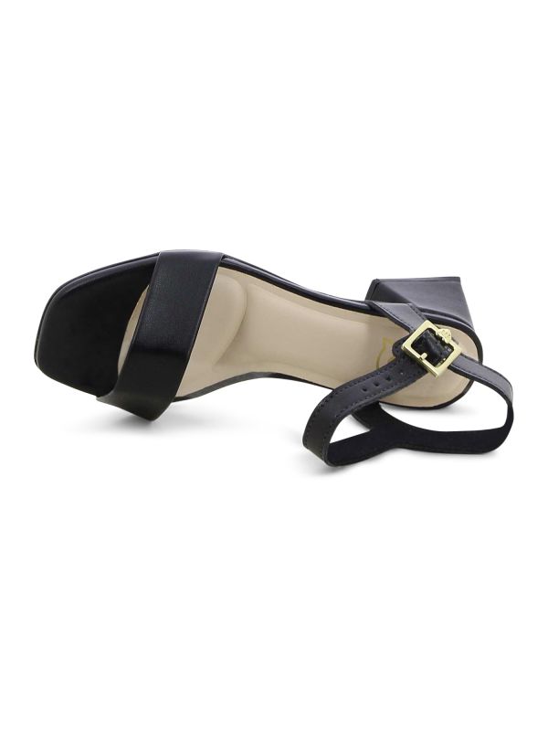 סנדלי רצועות עם עקב לילדות