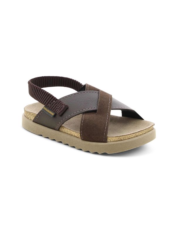 סנדלי טבע מוצלבים לילדים