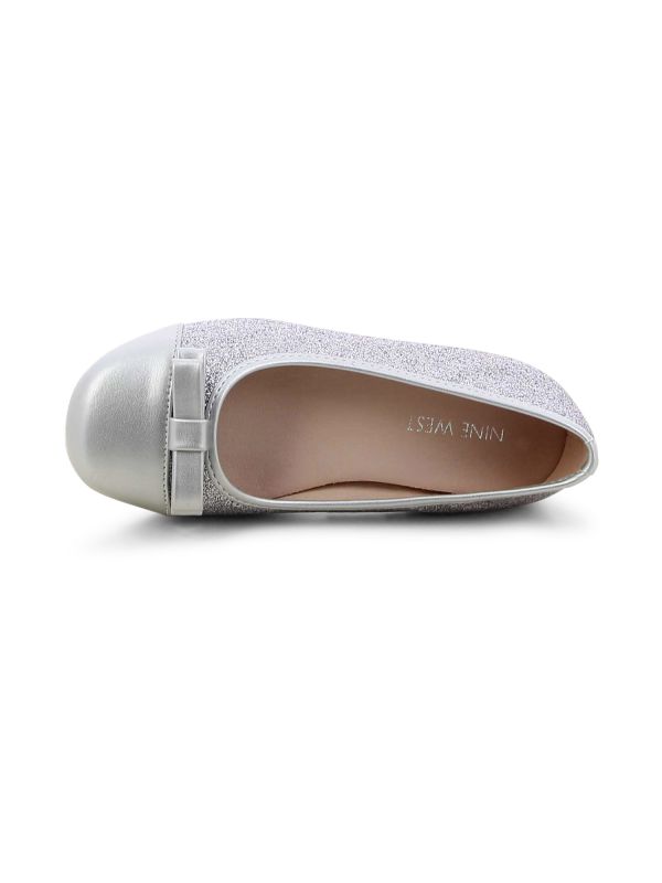 נעלי בלרינה עם פפיון לילדות