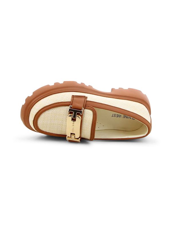 נעלי מוקסין קלועות לילדות