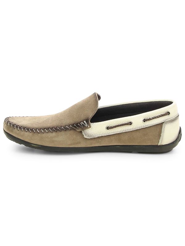 נעלי מוקסין זמש לגברים