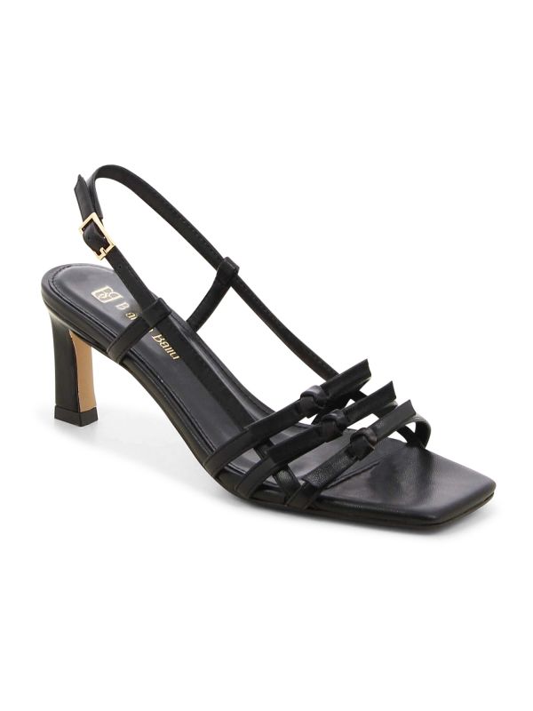 סנדלי עקב שלוש רצועות לנשים