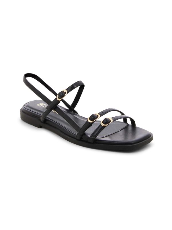 סנדלים שטוחים עם רצועות לנשים