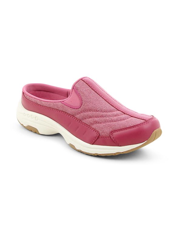 כפכפי נוחות ספורטיביים בורוד לנשים