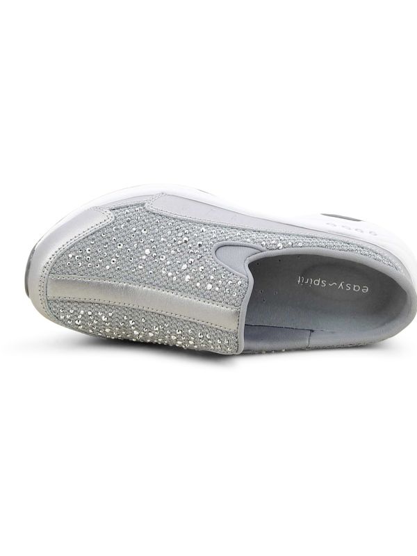 כפכפי נוחות ספורטיביים עם אבנים לנשים