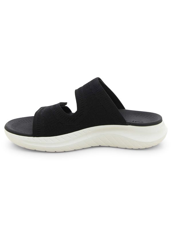 כפכפי רצועות וולקרו עם סוליה מוגבהת לנשים