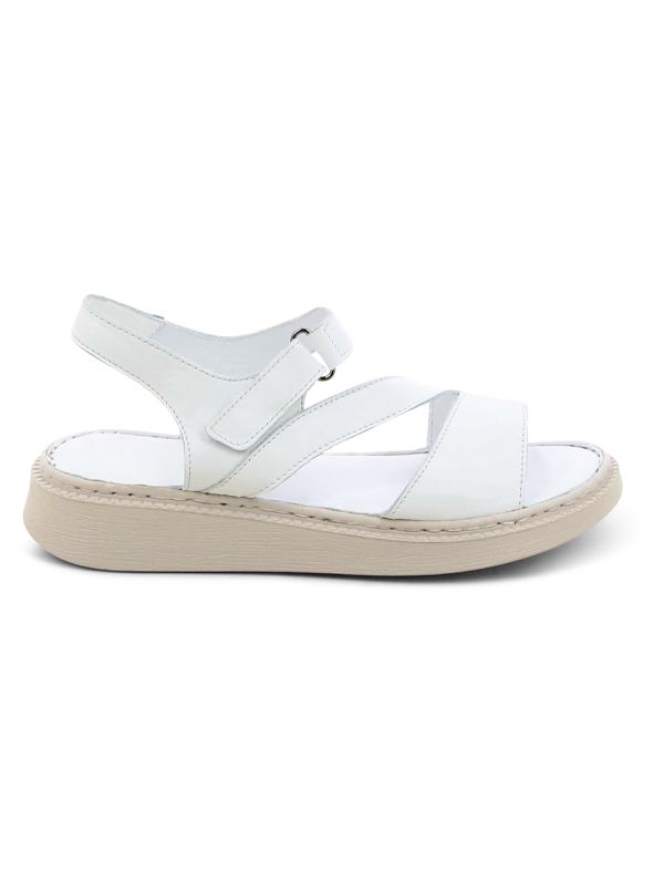 סנדלי פלטפורמה רצועות מוצלבות לנשים