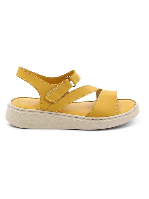 סנדלי פלטפורמה רצועות מוצלבות לנשים