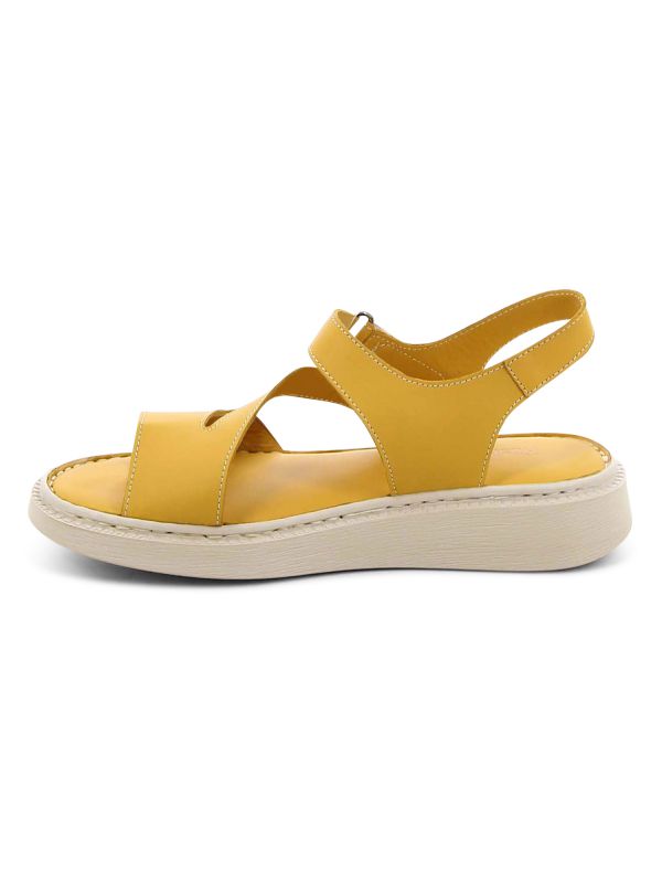 סנדלי פלטפורמה רצועות מוצלבות לנשים