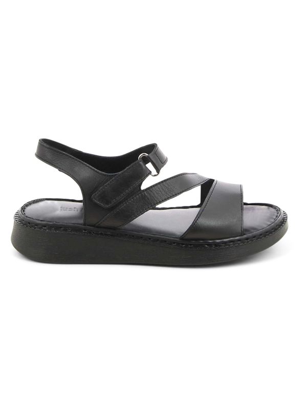 סנדלי פלטפורמה רצועות מוצלבות לנשים