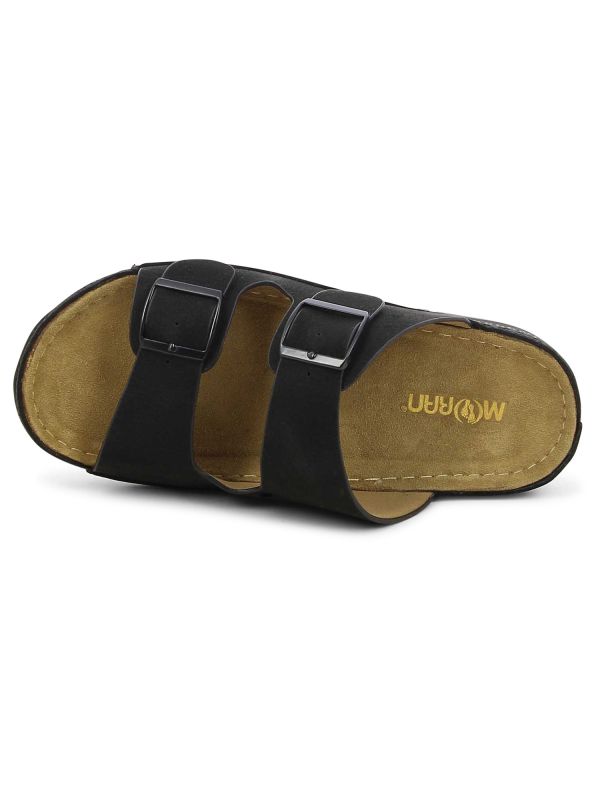 כפכפי נוחות עם אבזמים לגברים