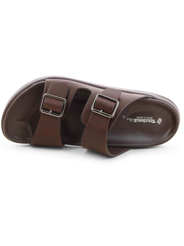 כפכפי נוחות עם אבזמים לגברים