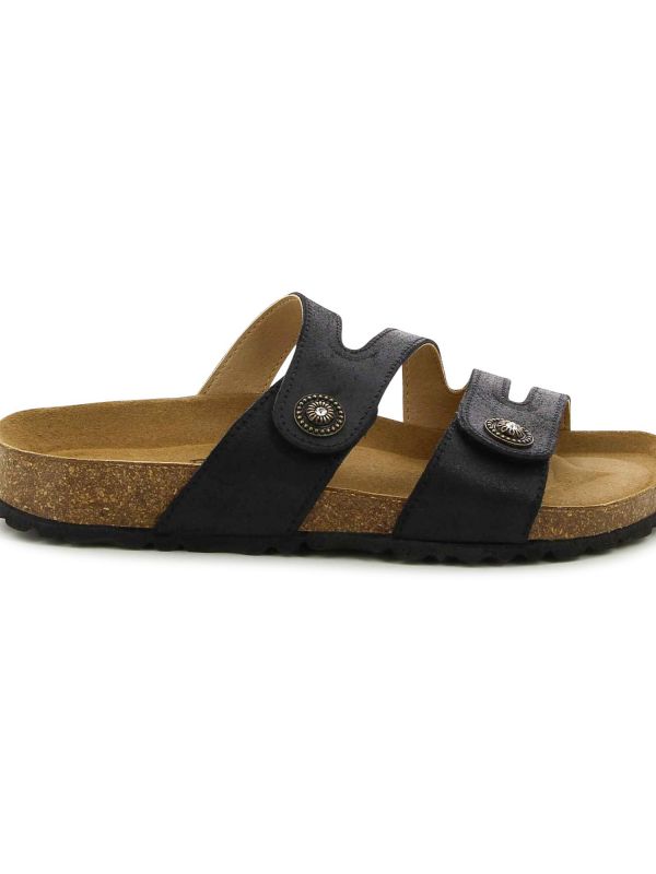 כפכפי נוחות עם כפתורים