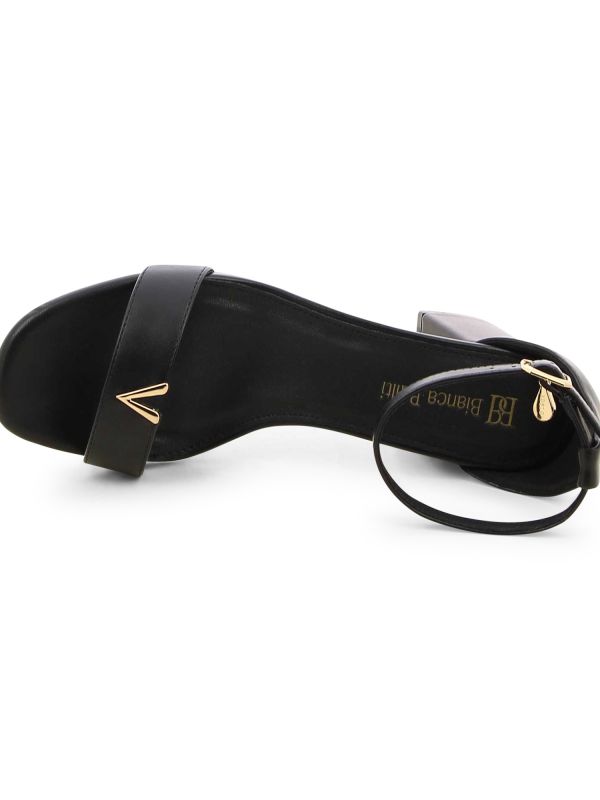 סנדלי עקב עם תליון לנשים