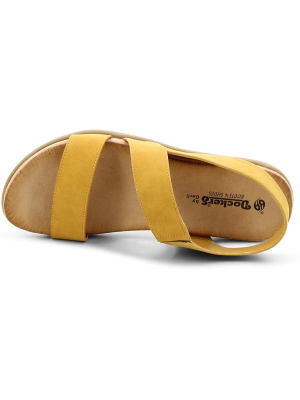 סנדלים עם רצועה אלכסונית DOCKERS לנשים