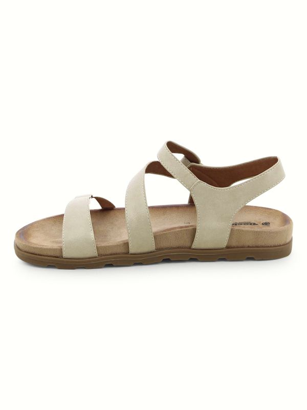 סנדלי ולקרו שטוחים לנשים