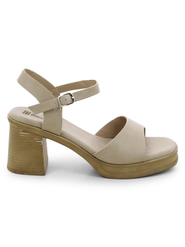 סנדלי עקב עץ לנשים