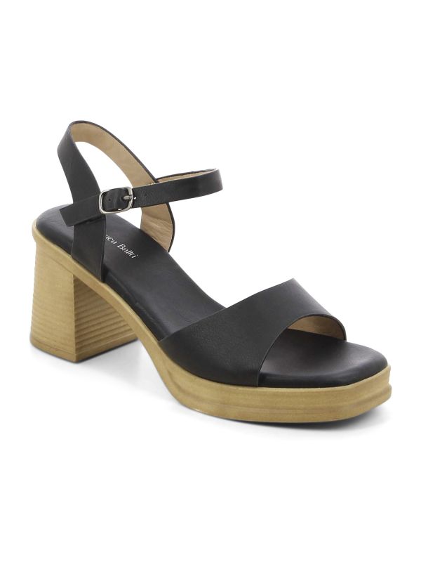 סנדלי עקב עץ לנשים